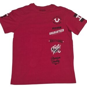 True‎ Religion Men's Red Graphic Short Sleeve Tee